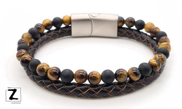 Lederarmband Golden Sun